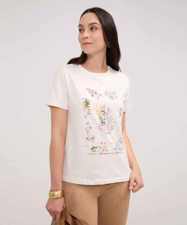 Camiseta Unicolor Con Screen image number null