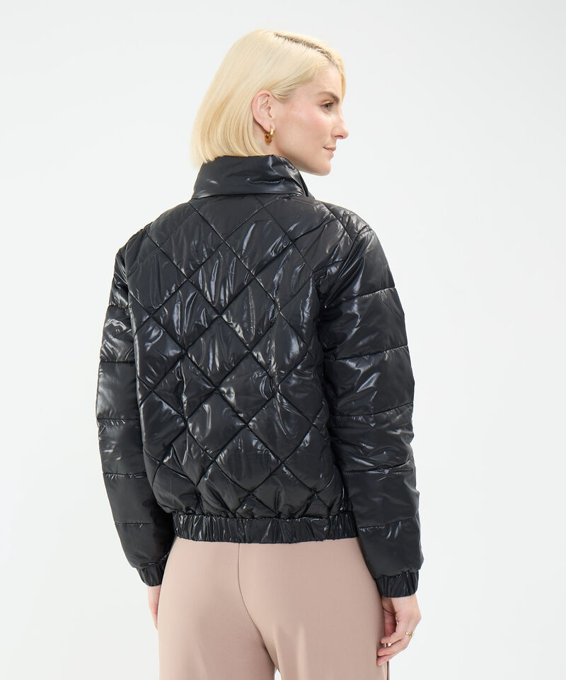 Chaqueta Acolchada Efecto Brillante