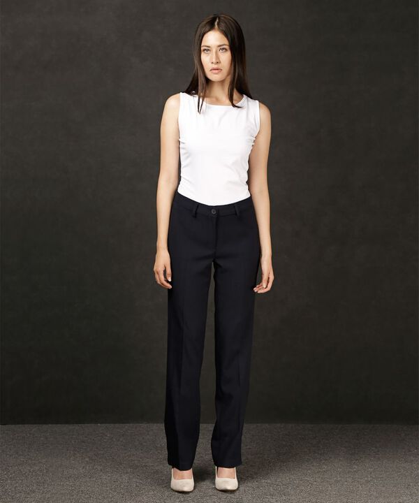 Pantalon Clásico Unicolor image number null