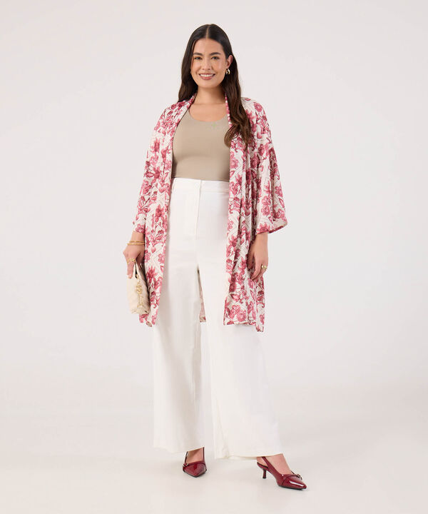 Pantalon Unicolor Para Mujer image number null