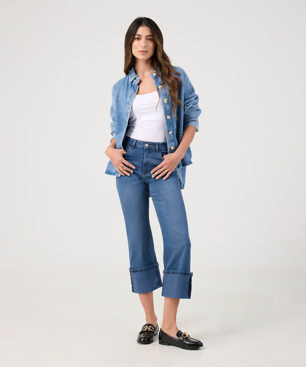Jeans En Tono Azul  image number null