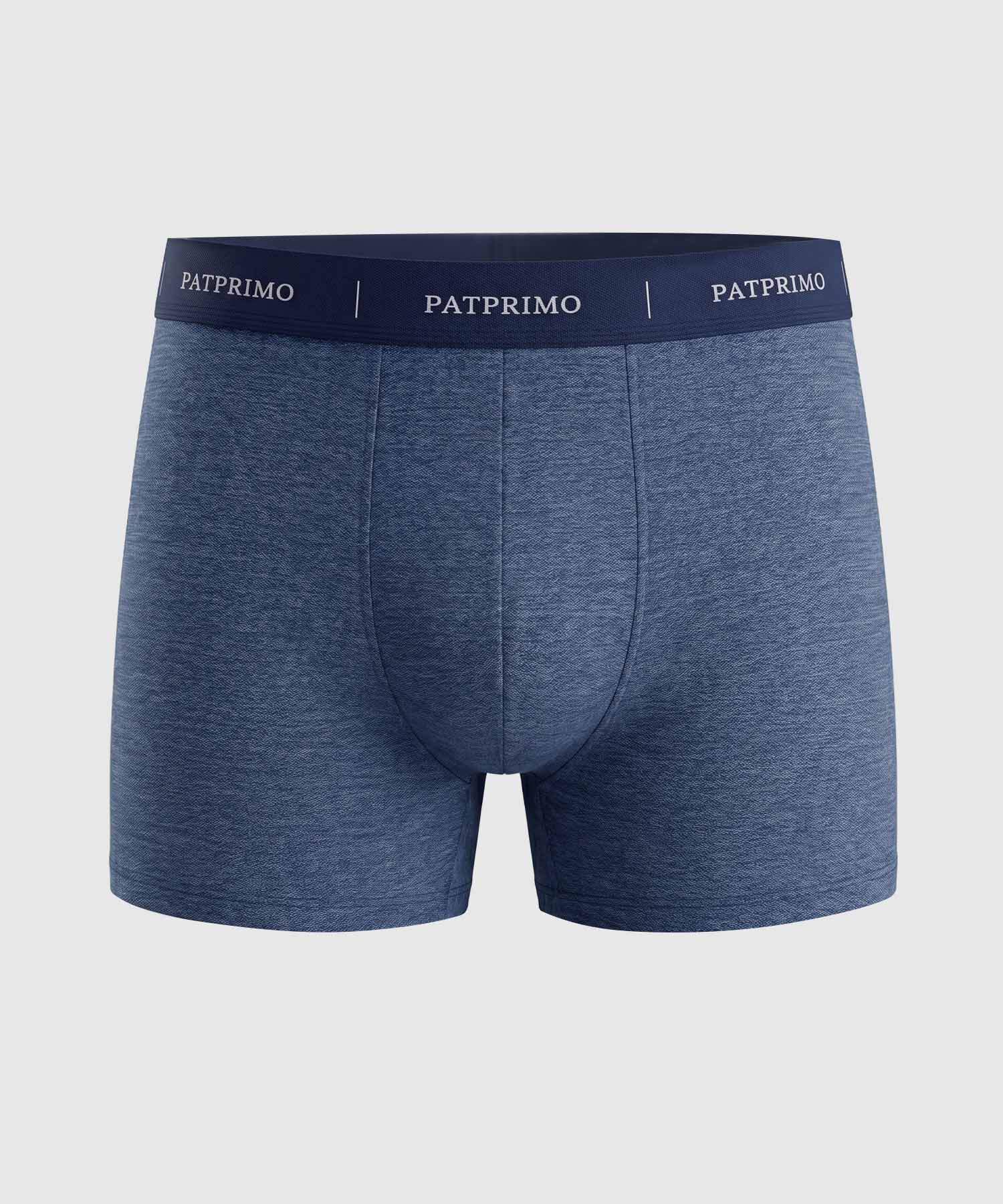 Pack X3 B&oacute;xer Para Hombre En Tela Jaspeada