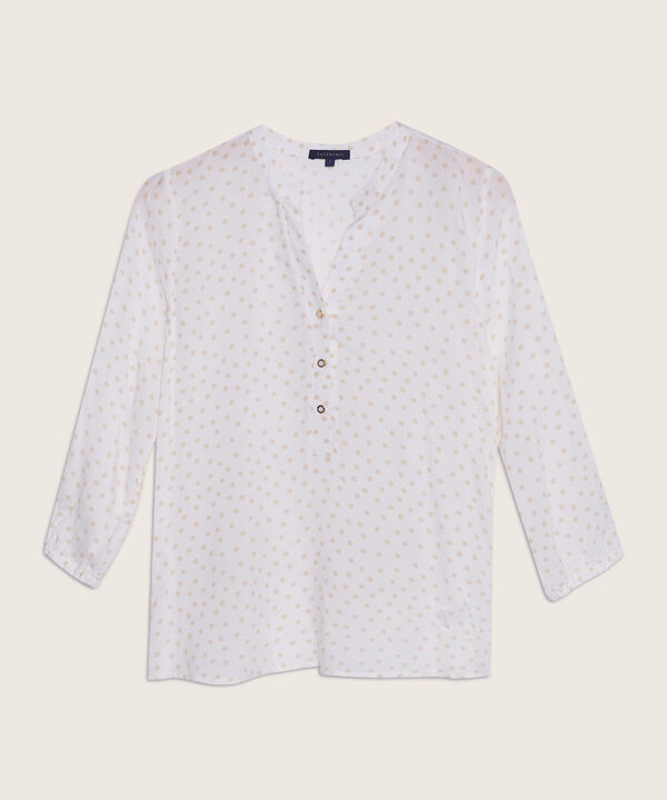 Blusa Manga 3/4 Estampada