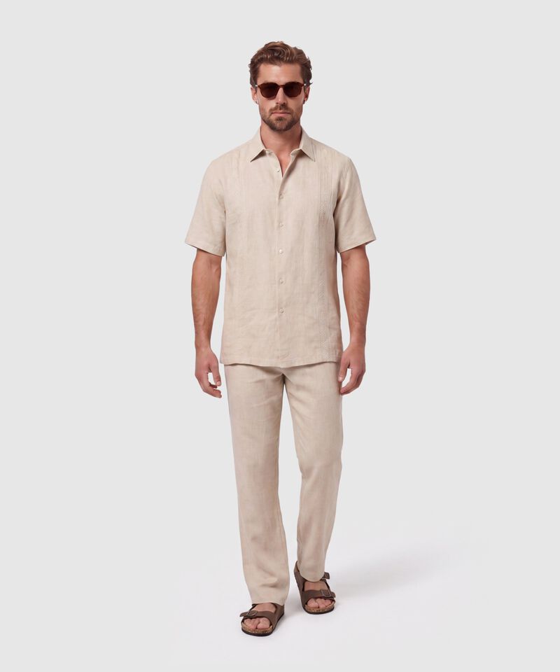 Camisa Guayabera Fresca Para Hombre