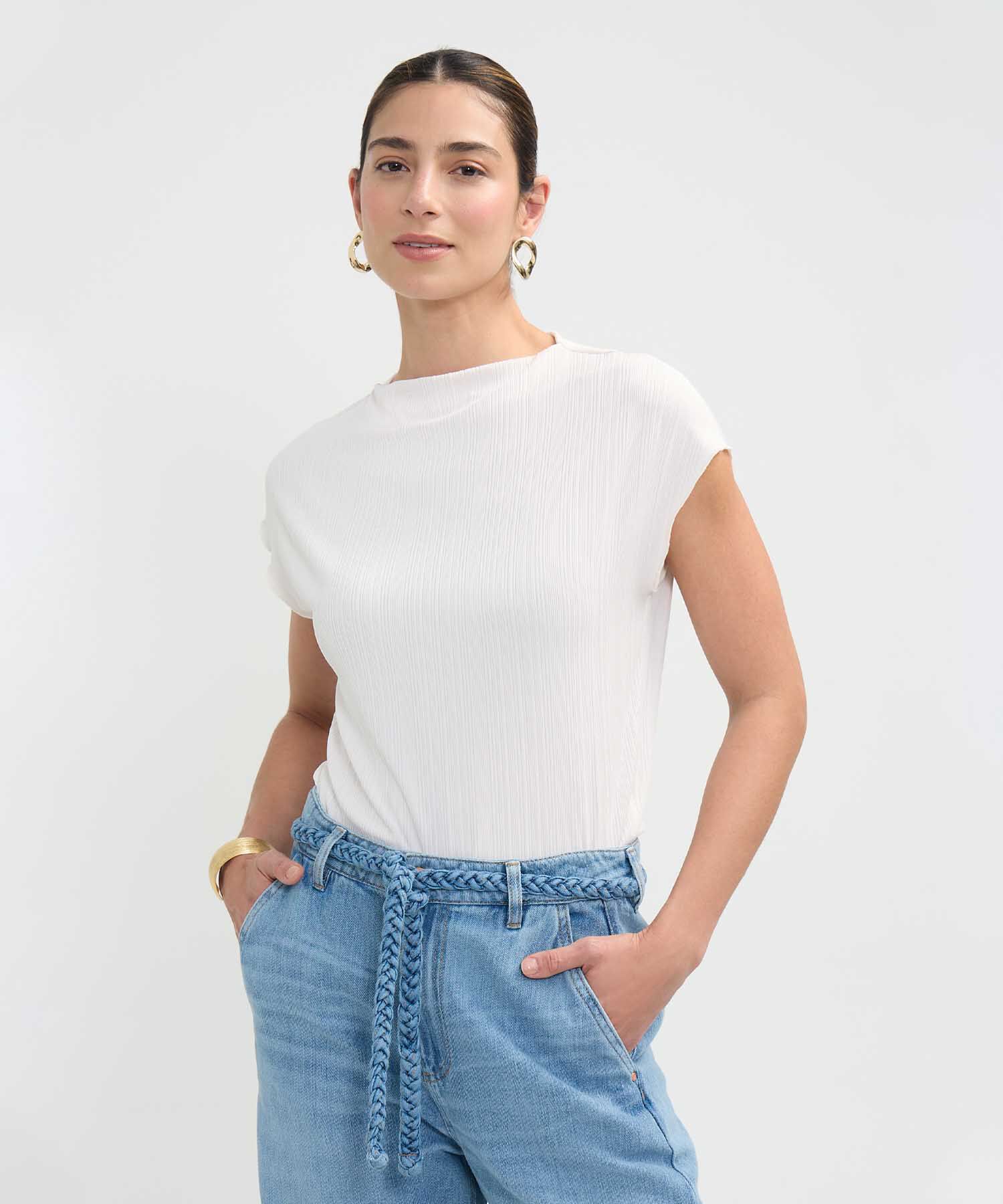 Camiseta Texturizada