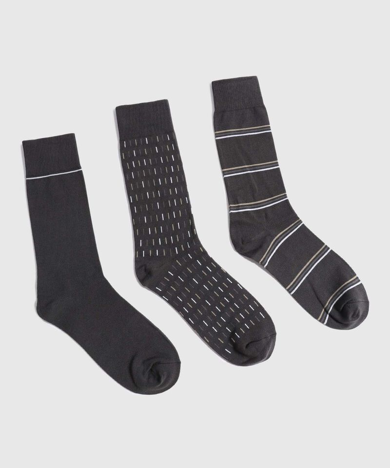 Pack X3 Medias Caña Larga Estampadas