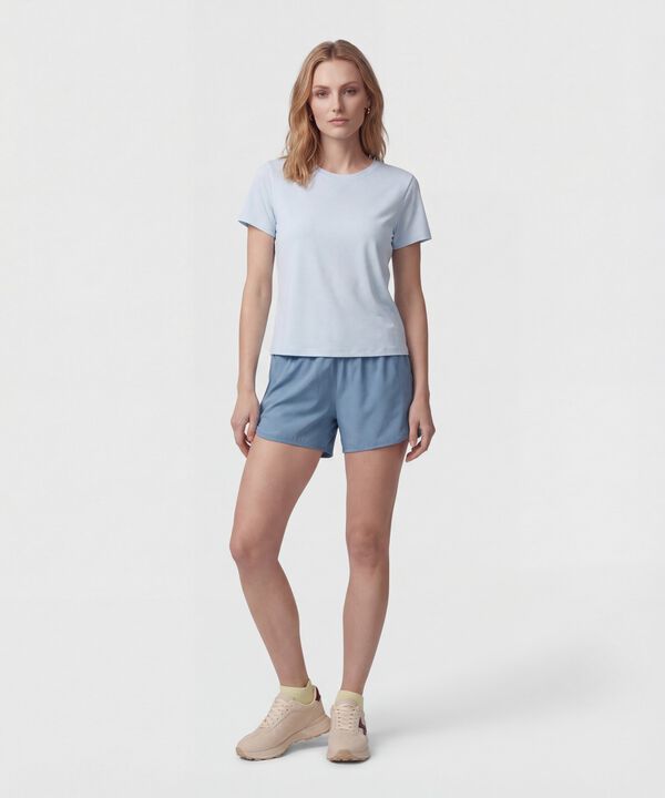 Short Deportivo Unicolor 