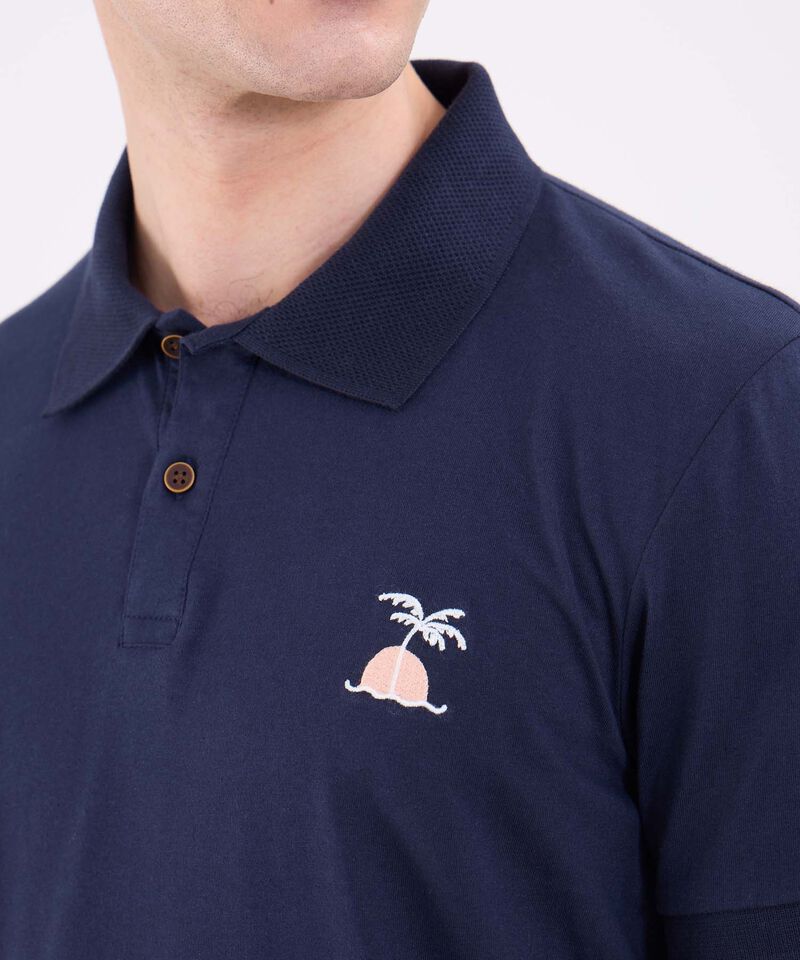 Polo Con Bordado