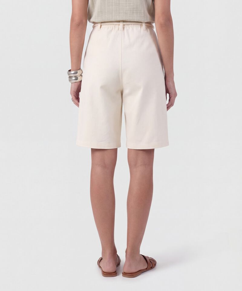 Bermuda Con Cord&oacute;n Ornamental Para Mujer