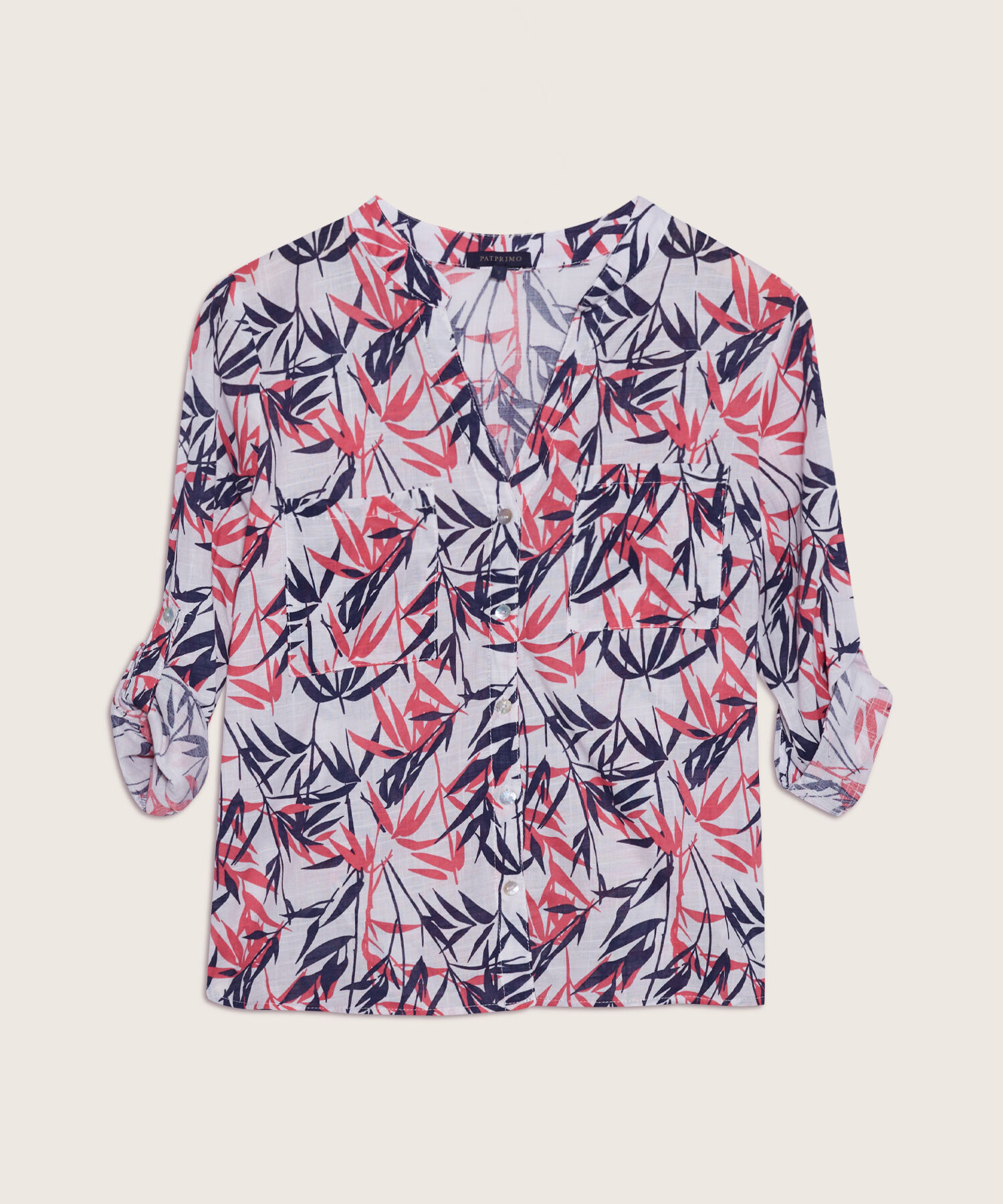 Blusa Manga Larga  Estampada