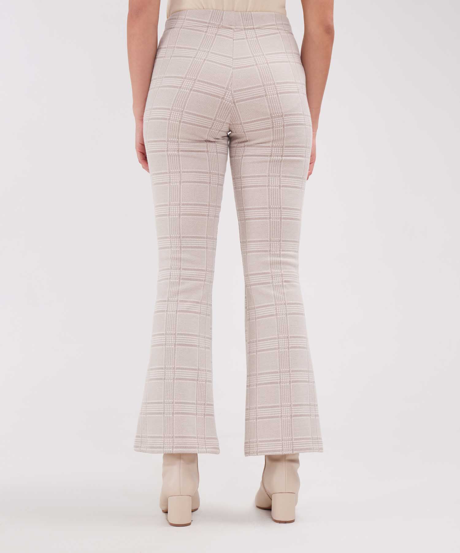 Leggins Flare Preteñido Tiro Alto
