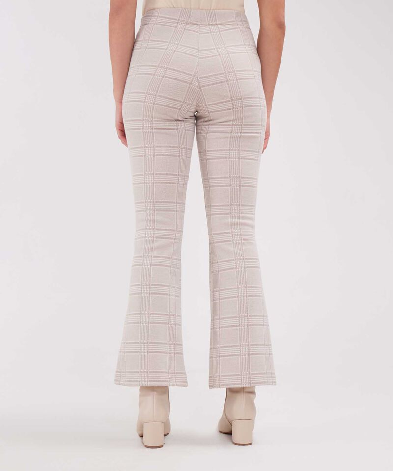 Leggins Flare Preteñido Tiro Alto