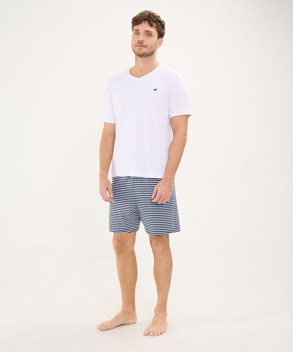 Conjunto de Pijama a Rayas