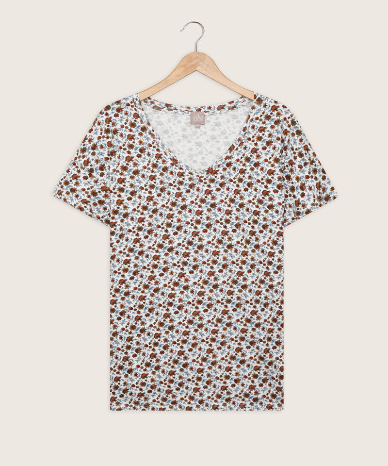 Camiseta Manga Corta Cuello V