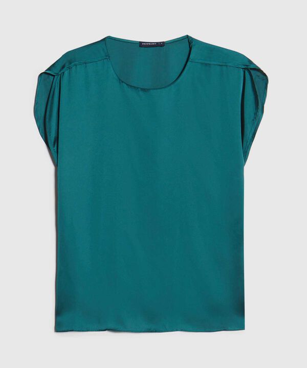 Blusa Manga Tipo Pétalo