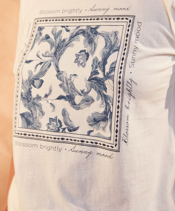 Camiseta Cuello Redondo Con Screen image number null