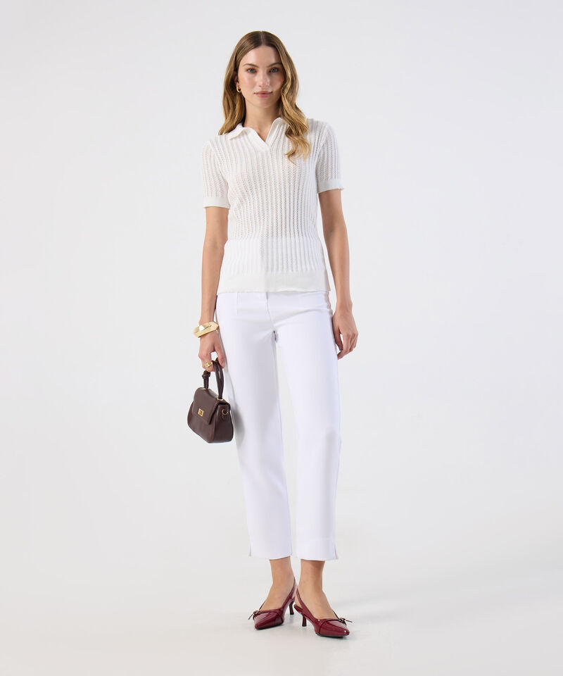 Pantal&oacute;n B&aacute;sico Formal Ajuste Tobillero Para Mujer