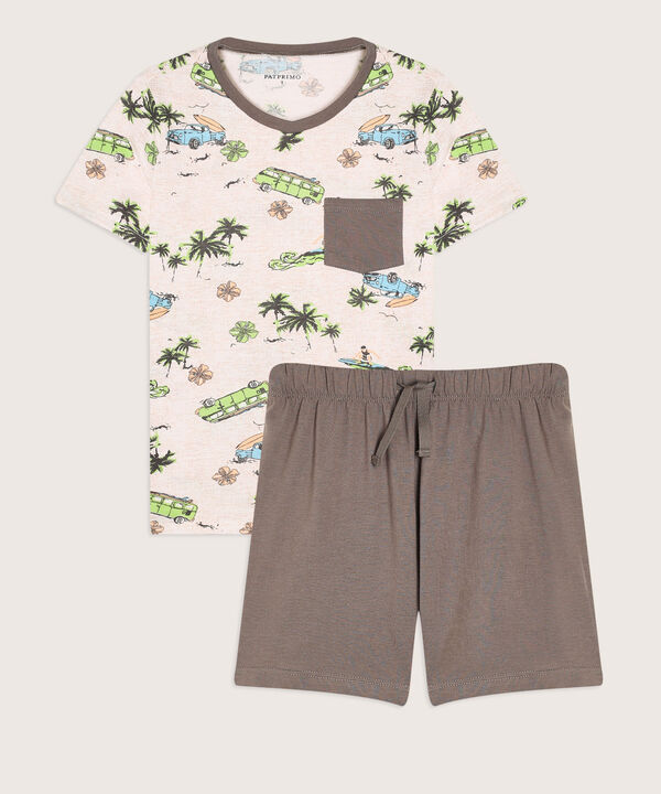 Pijama Camiseta Estampada