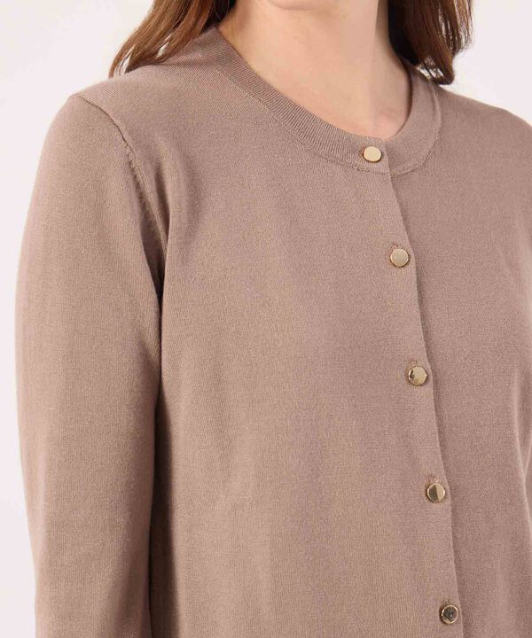 Saco Tipo Cardigan Unicolor  image number null