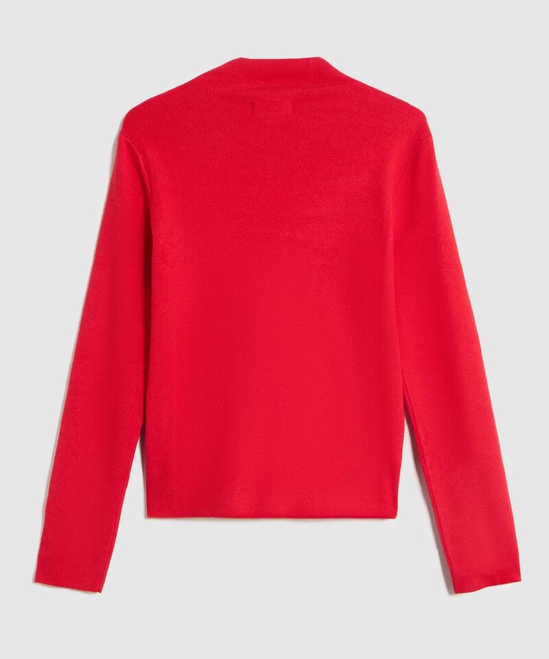 Saco Tejido Cuello Alto para Mujer