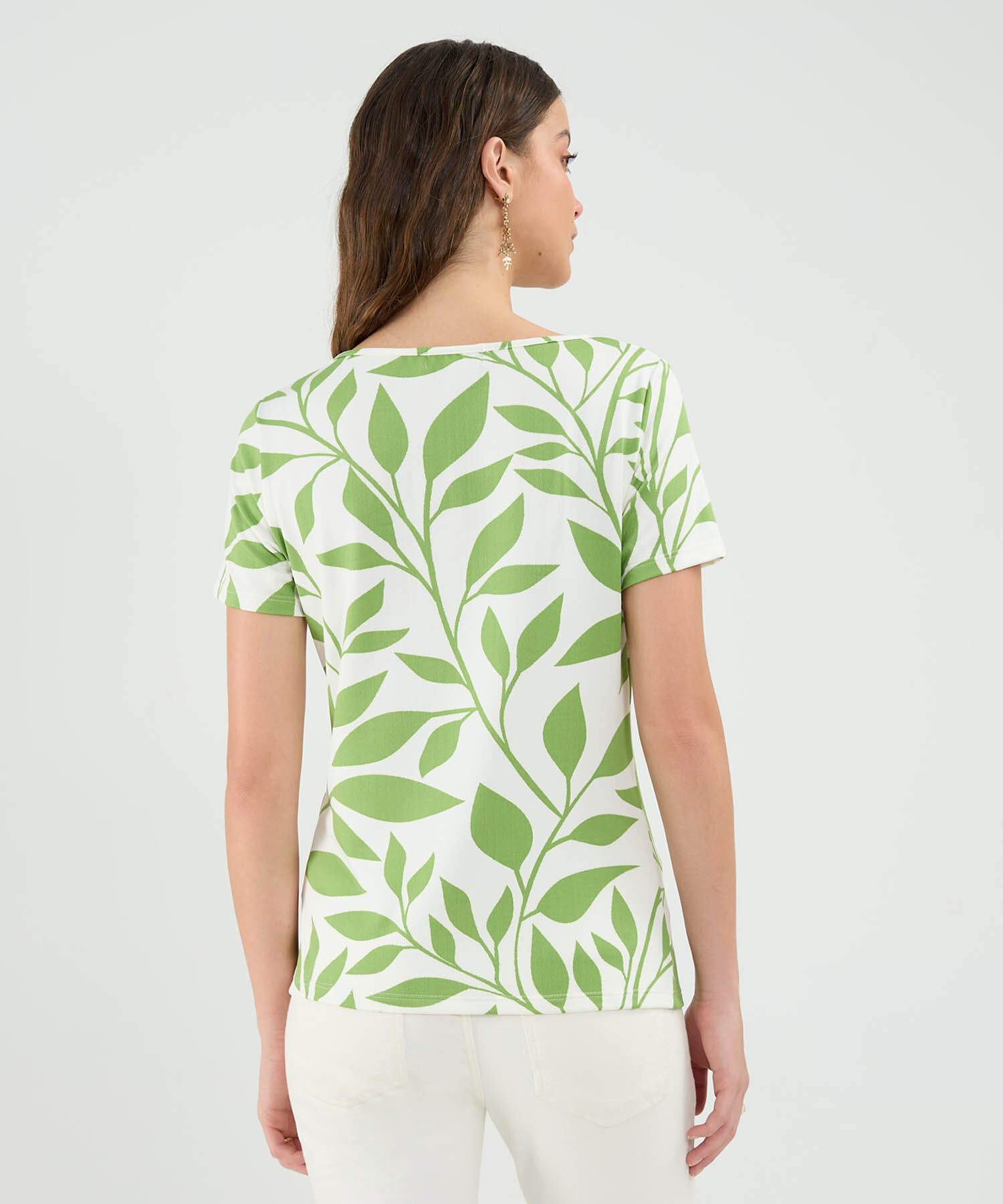 Camiseta Manga Corta Para Mujer