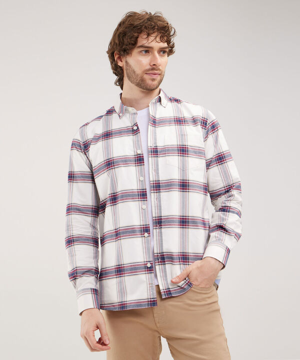 Camisa Manga Larga Button Down Preteñido image number null