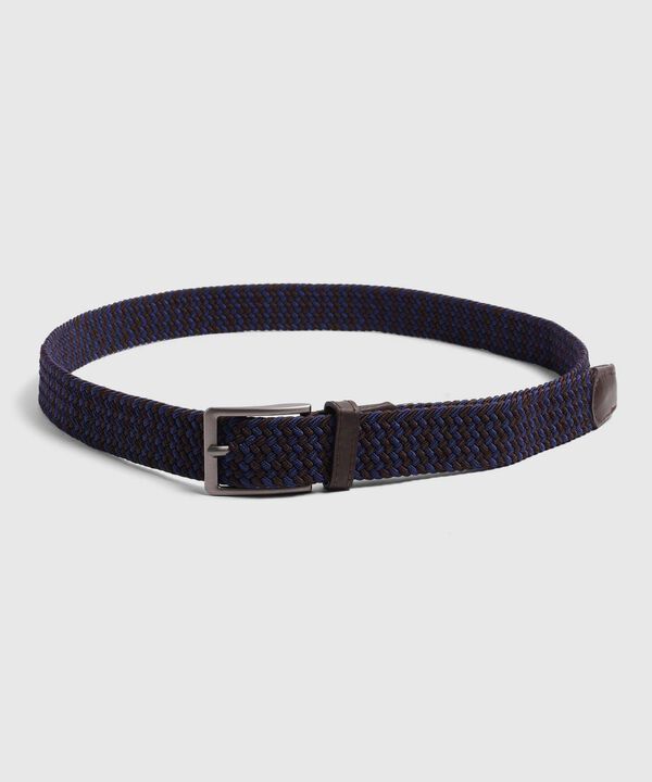 Cinturón Elástico Trenzado Estilizado Para Hombre image number null