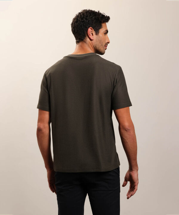 Camiseta Regular Para Hombre