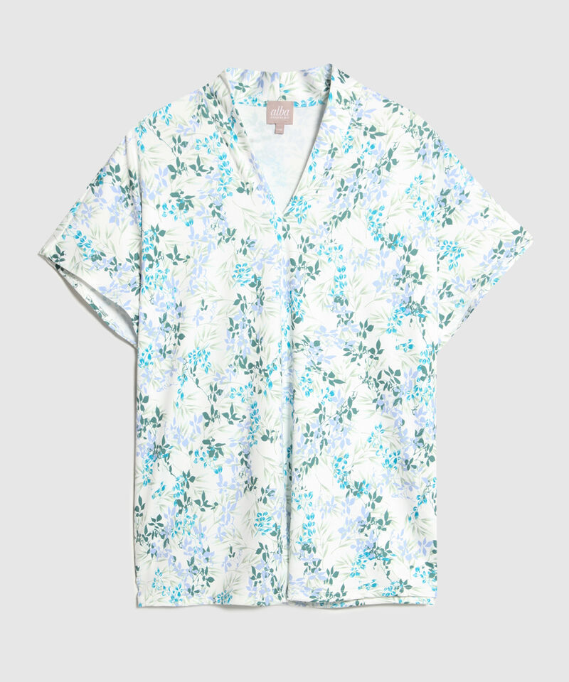 Camiseta Estampada Con Prense En Frente