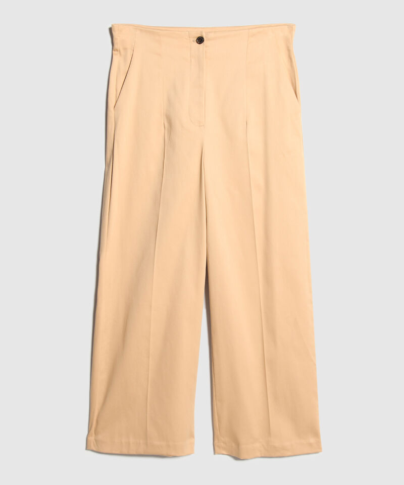 Pantanlón Culotte Con Bolsillos
