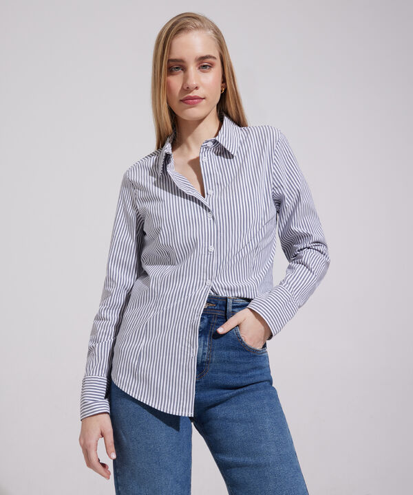 Camisa Manga Larga Preteñida