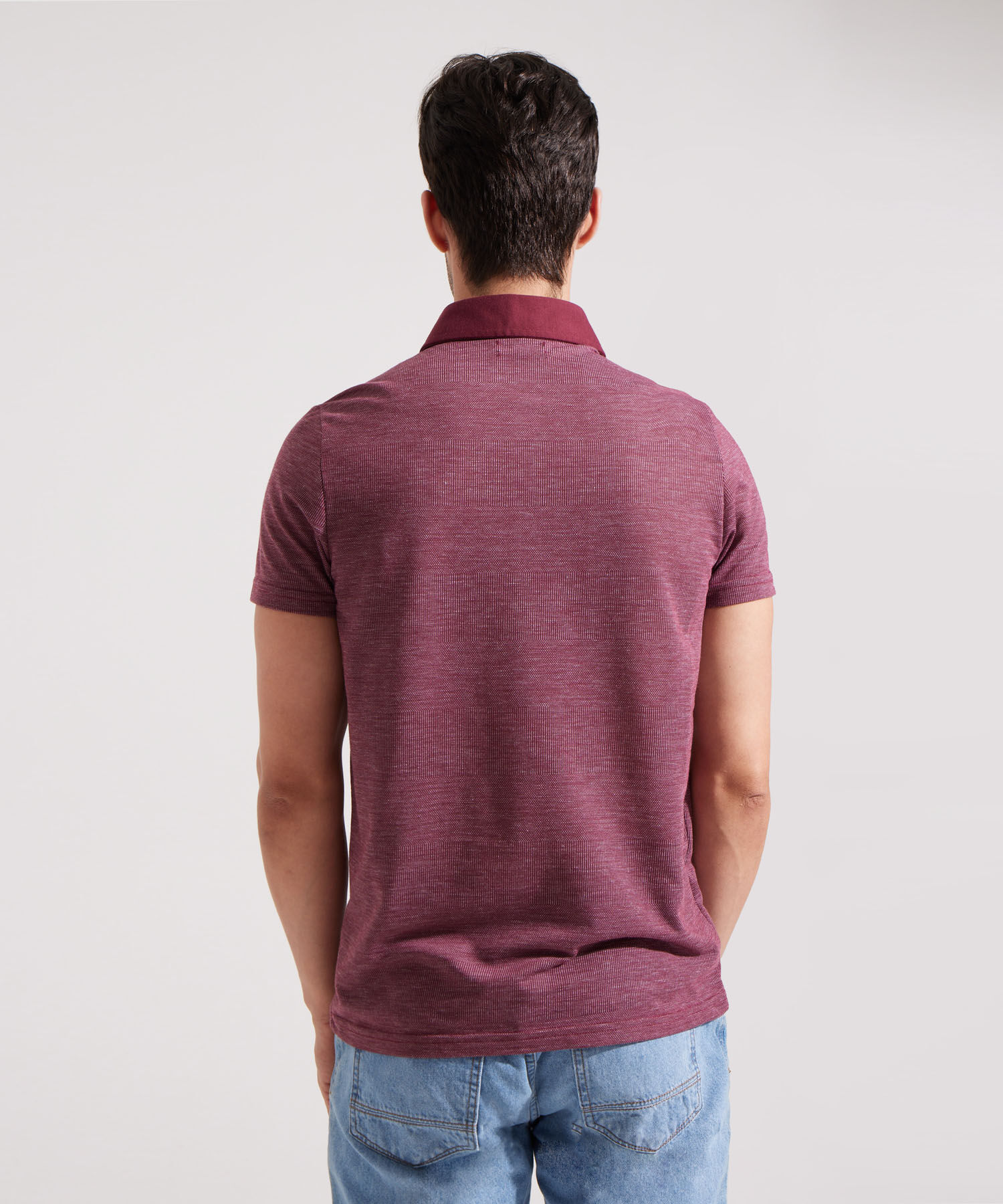 Polo Cuello Duro con Bolsillo