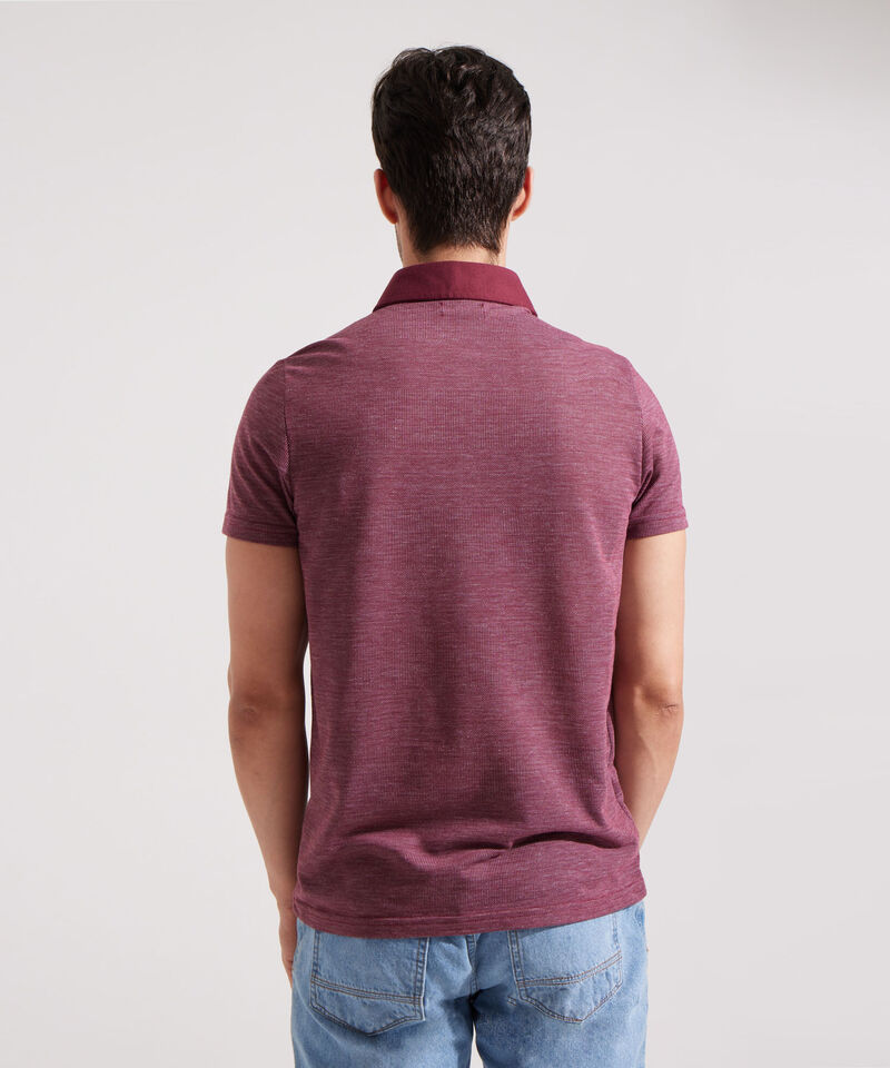 Polo Cuello Duro con Bolsillo