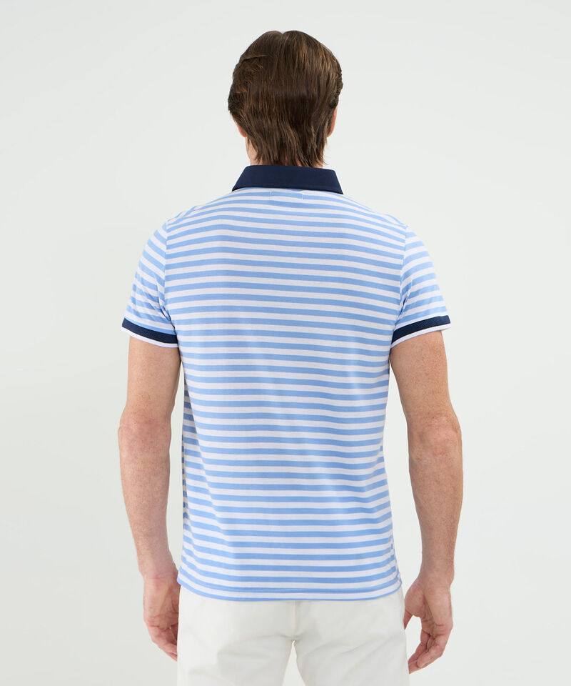 Polo Preteñida Cuello Máquina Sin Bolsillo