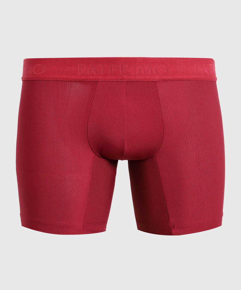 Boxer Para Hombre Con El&aacute;stico Estampado En Microfibra 