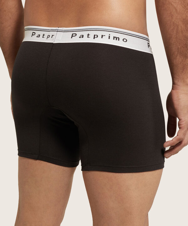 Boxer Pack X3 Pantaloncillo Medio Unicolor Algodón
