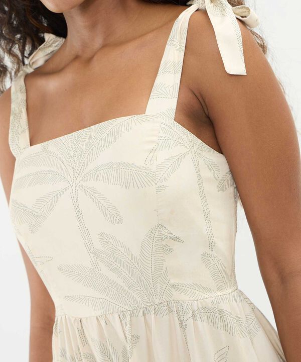 Vestido Manga Sisa Largo Para Mujer image number null