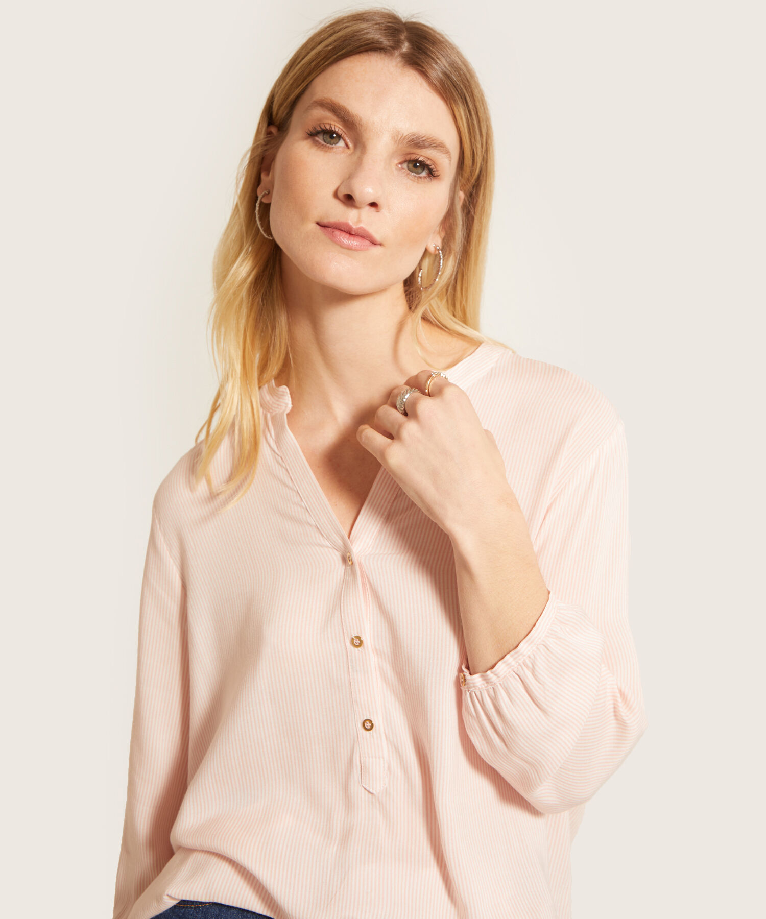 Blusa Manga 3/4 Estampada