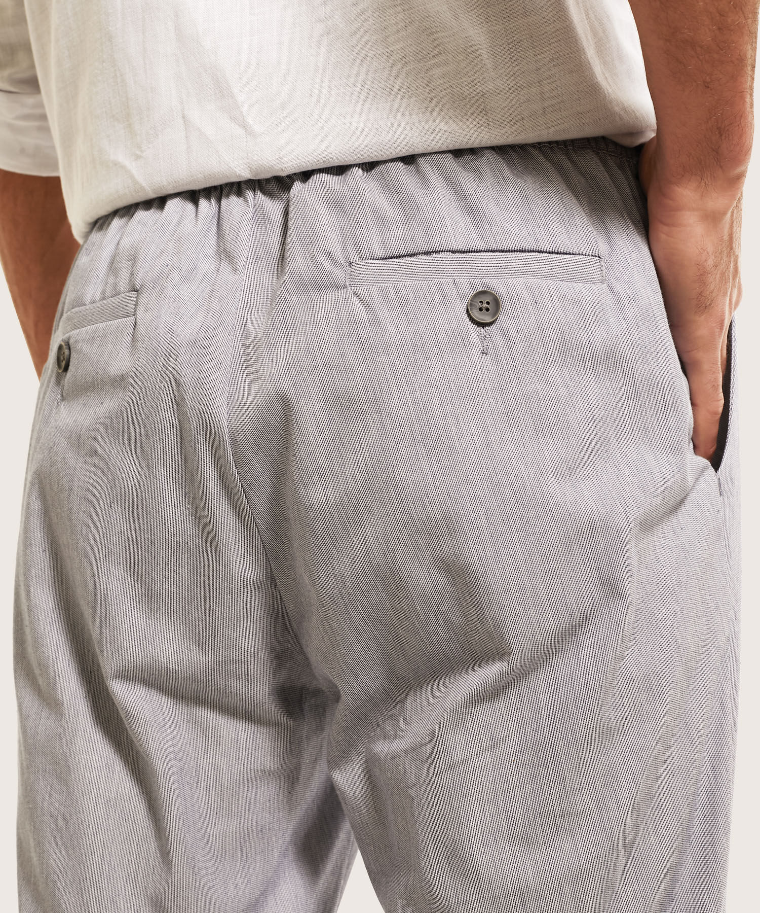 Pantalón Chino Con Elástico