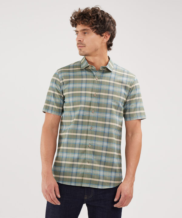 Camisa Manga Corta Slim Sin Bolsillo image number null