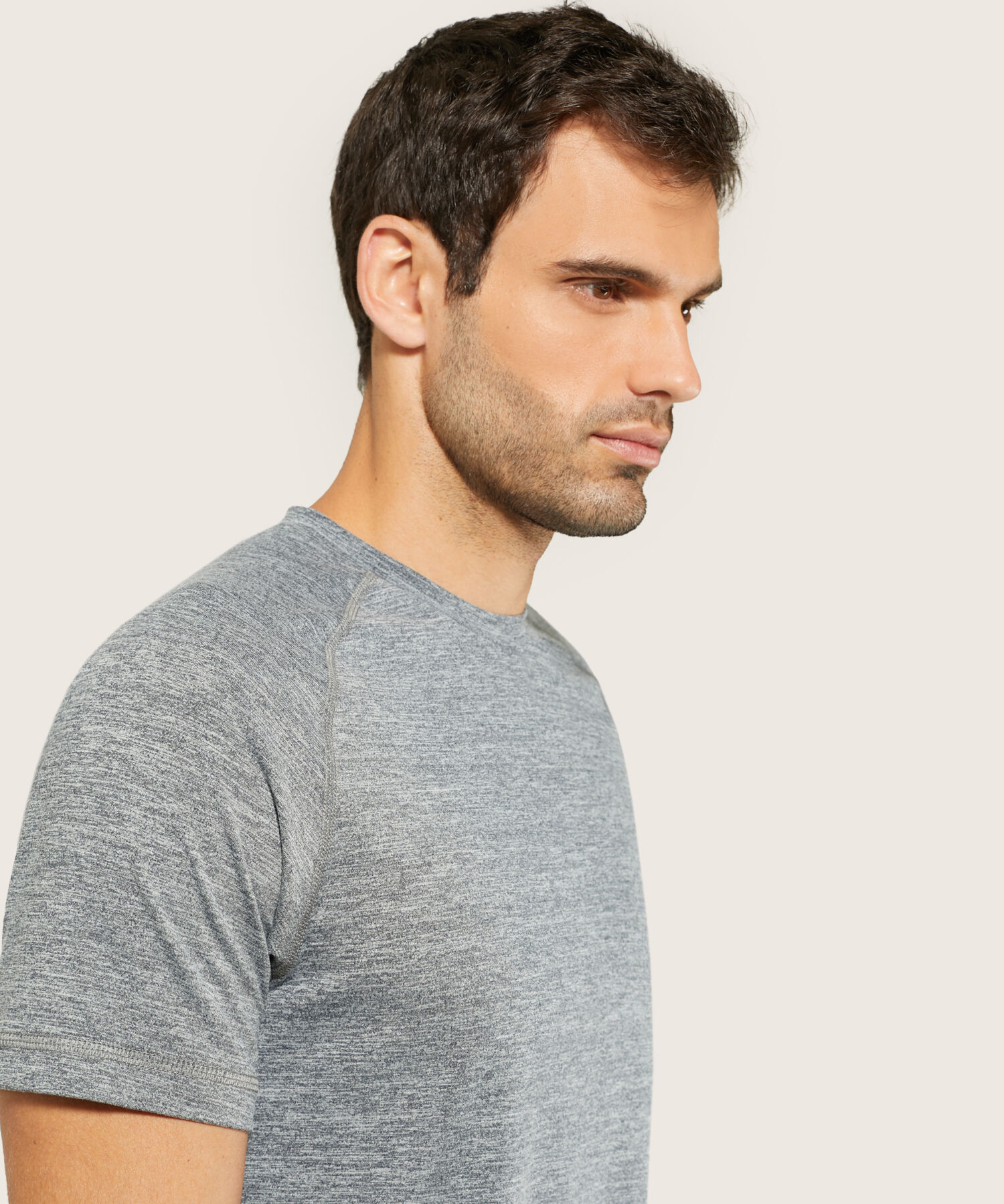 Camiseta Deportiva Jaspeada