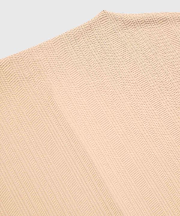 Blusa Mujer Manga Casquillo Textura Plisada image number null