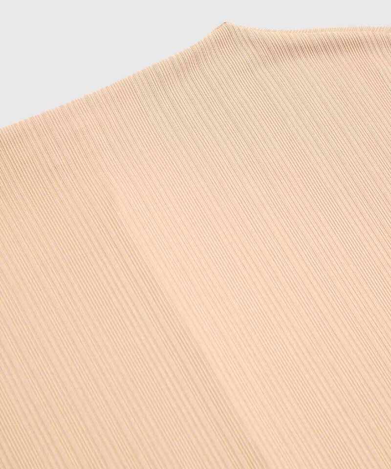 Blusa Mujer Manga Casquillo Textura Plisada