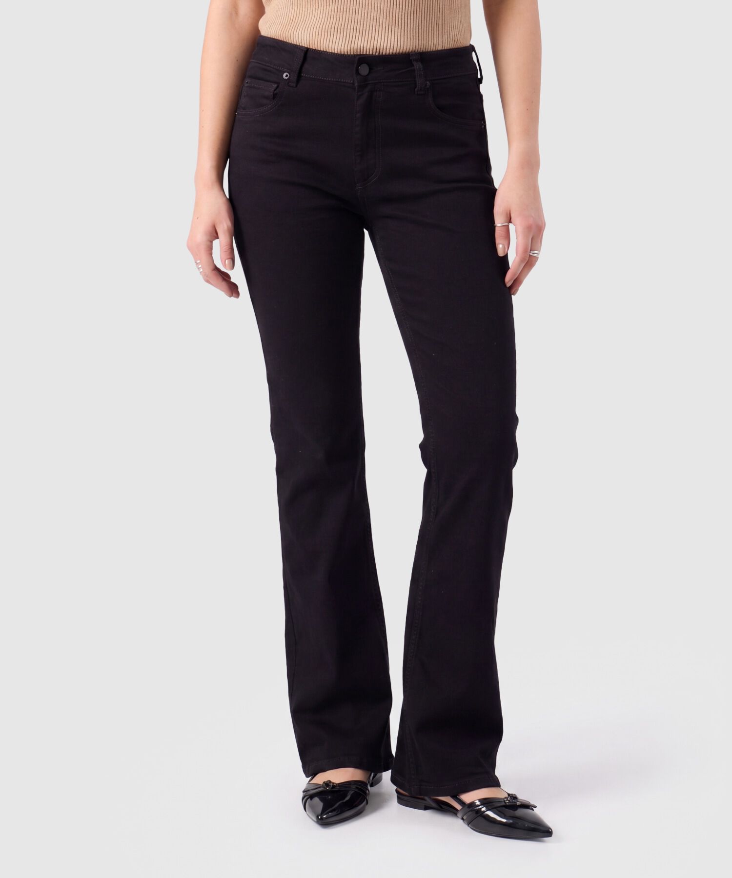 Jeans Flare Para Mujer