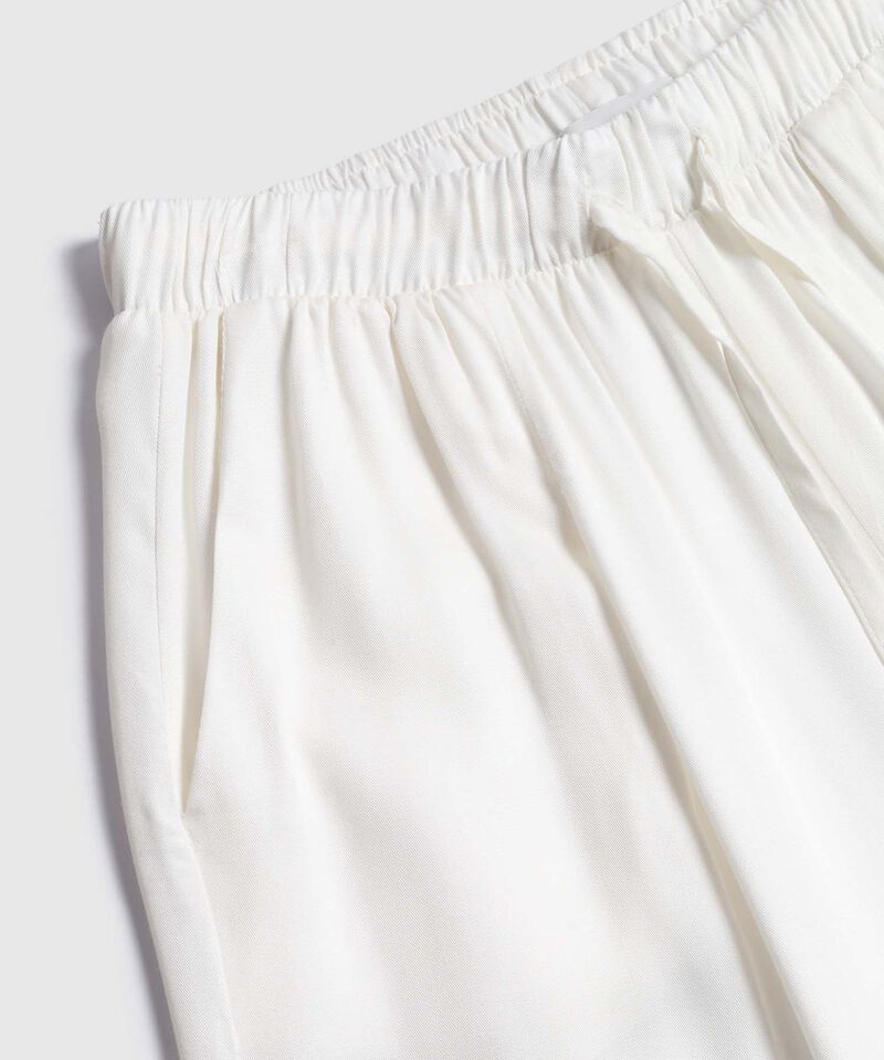 Pantalón Fluido Con Pretina Resortada