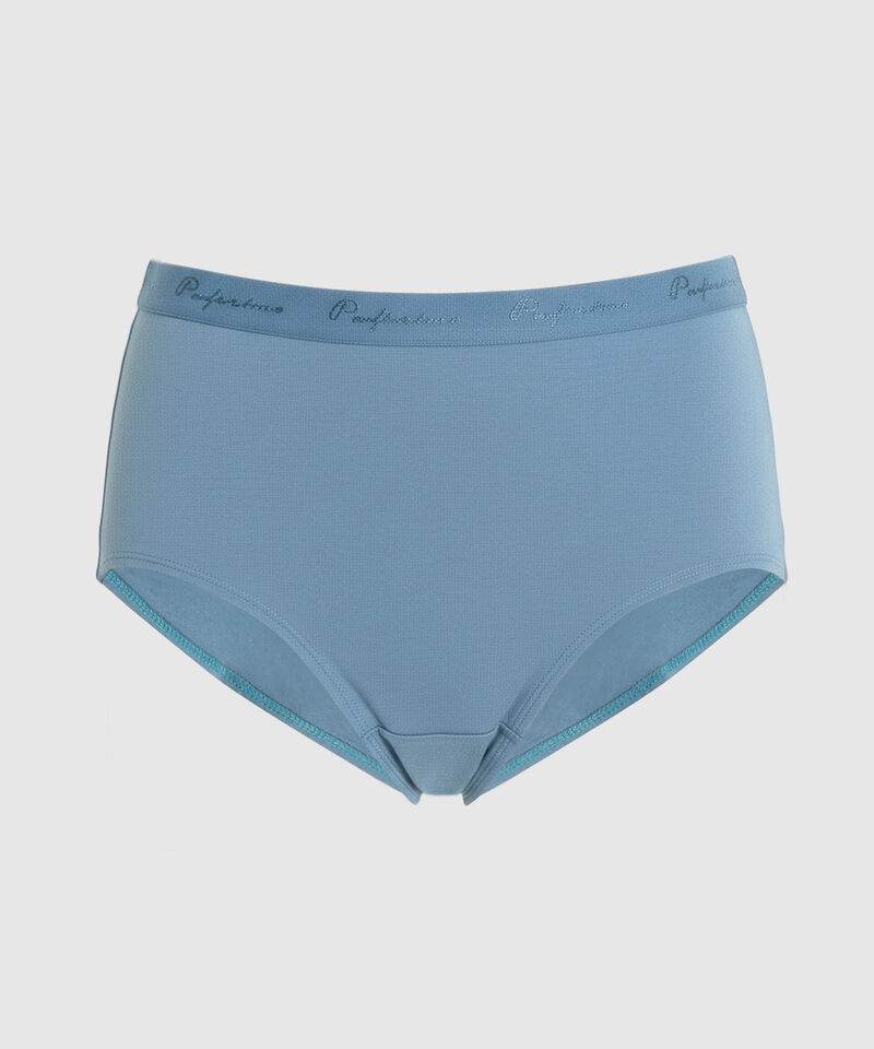 Panty De Tiro Alto Con El&aacute;stico Para Mujer