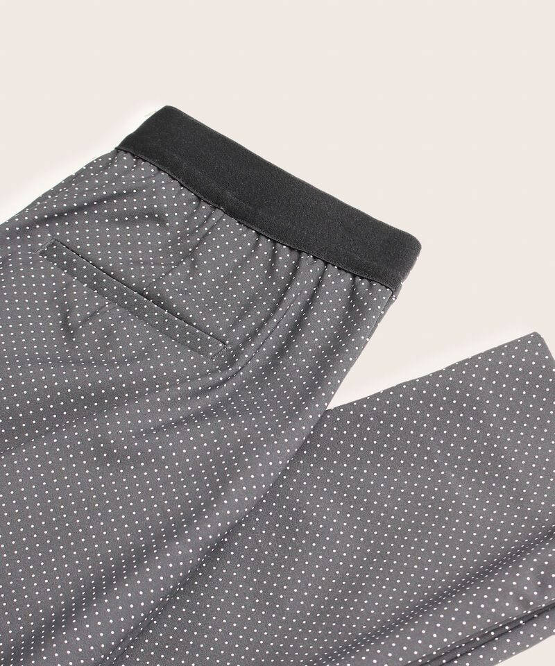 Pantalon Clasico Estampado