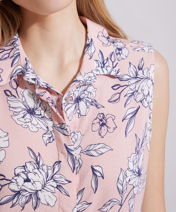 Camisa Manga Sisa Estampada image number null