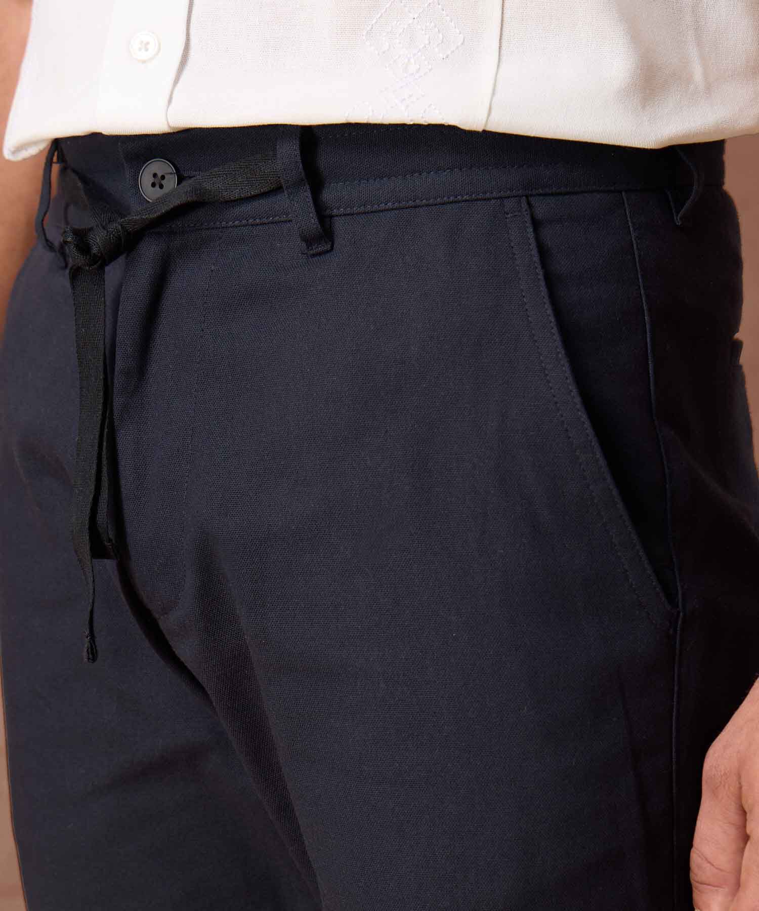 Pantal&oacute;n Casual con Cord&oacute;n Ajustable Para Hombre