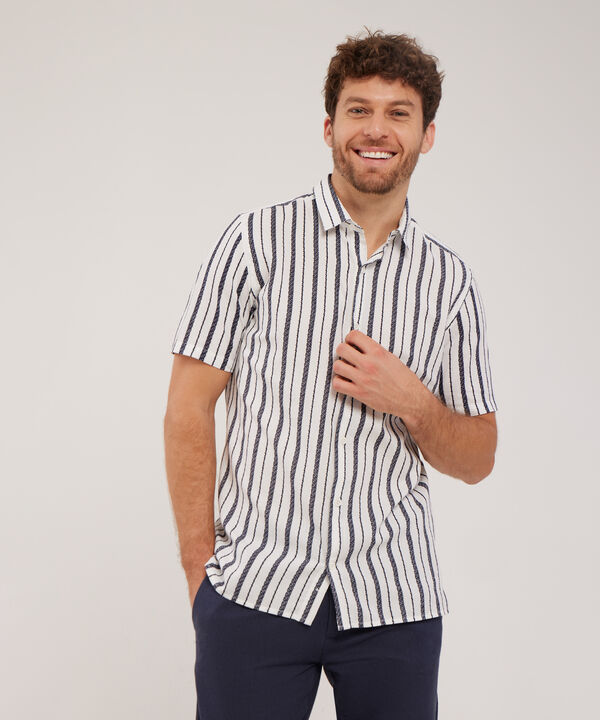 Camisa Manga Corta Estampada